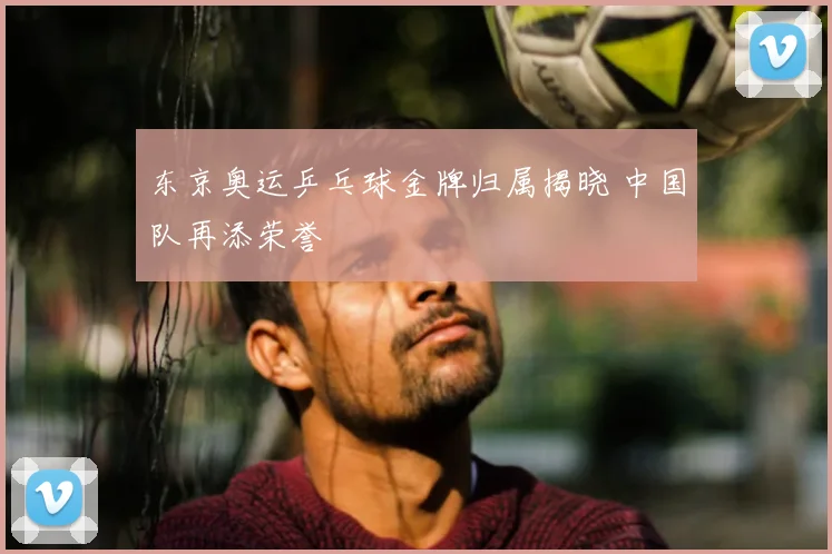 东京奥运乒乓球金牌归属揭晓 中国队再添荣誉