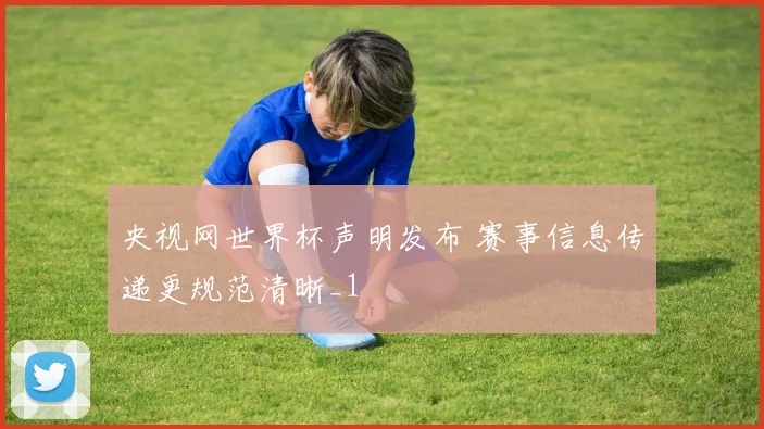 央视网世界杯声明发布 赛事信息传递更规范清晰_1